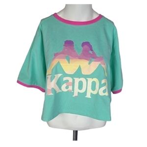 𝅺kappa Crop‎ T -Shirt